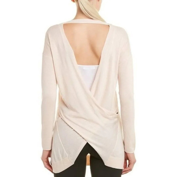 REVOLVE x VIMMIA Blush Pink Shavasana Reversible Sweater - Picture 2 of 8